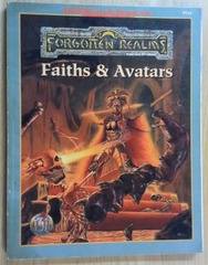 V036: Faiths & Avatars: Forgotten Realms: 9516: 1996: 1E: READ DESCRIPTION